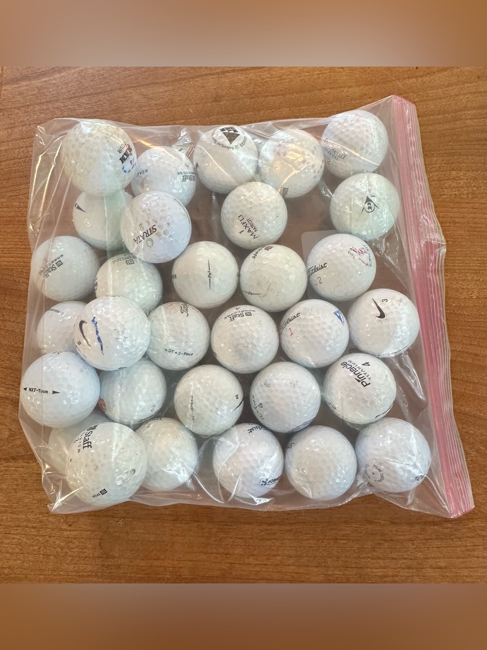 30 Assorted Used Golf Balls